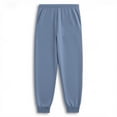 thumbnail image 4 of Chiccall Mens Wide Leg Sweatpants Baggy Elastic Waist Drawstring Joggers Elastic Bottom Casual Workout Trousers with Pockets, 4 of 6