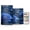 Blue Rose Pattern, variant on Set of 2 Flameless Candles Lights with Remote Control Flickering LED Candles Electric Candles for Home Decor Parties Valentine's Day Symbol Pattern