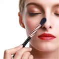 thumbnail image 3 of Pinceles de maquillaje de doble cara, Docolor - Juego de 6 pinceles de doble punta para sombras de ojos, juego profesional de pinceles para maquillaje de ojos, base, sombra de ojos, difuminado, cejas, 3 of 5