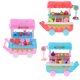 thumbnail image 3 of 10pcs Mini Music Light Vegetables Cart Childrens Kids Pretend Play Toy Blue Sunnimix Los niños fingen jugar el juguete, 3 of 8