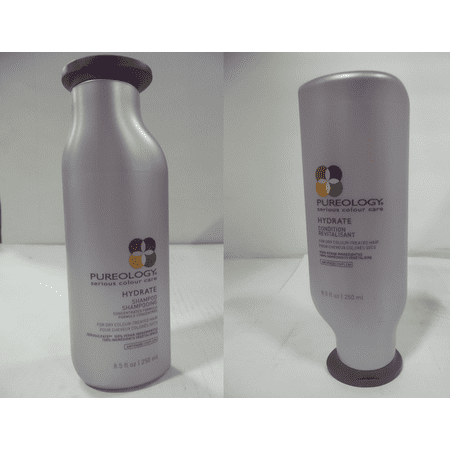 Pureology Hydrate Shampoo and Conditioner New Pack 8.5 oz Duo Set