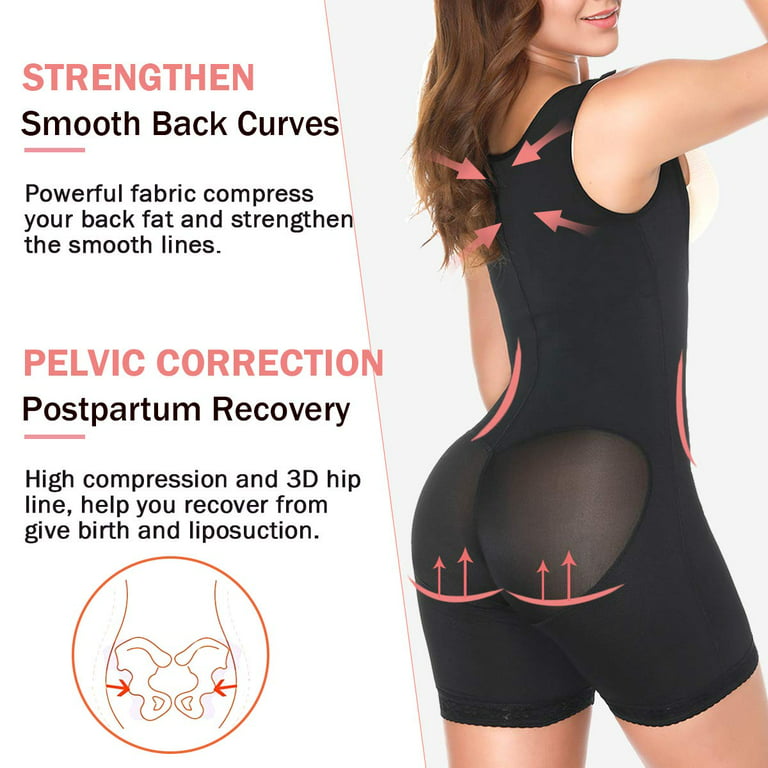 Women Compression Garments Post Surgery Shapewear Bodysuit Tummy
