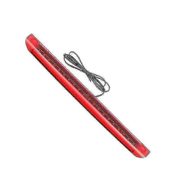 Red 12V 20 LED High-Mount 3rd Brake Light for Universal Cars & Motorcycles