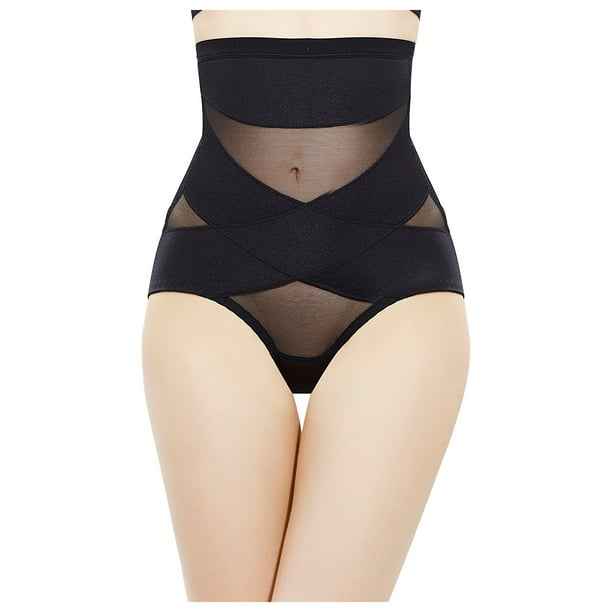 ICHUANYI Clearance Women Shapewear Shorts High-Waist Panty Body Shaper Underwear(Black, M) ICHUANYI WER2023081507089