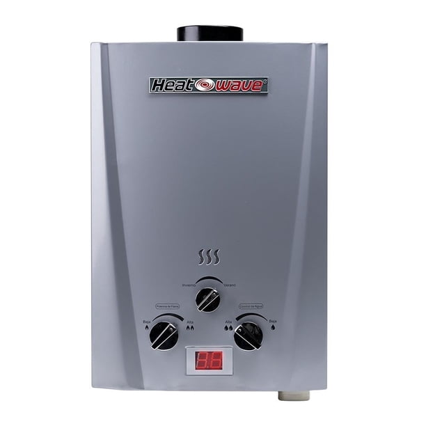 Boiler de paso instantáneo convencional Heatwave 6 Lts por minuto Gas Natural HW-GI06NY