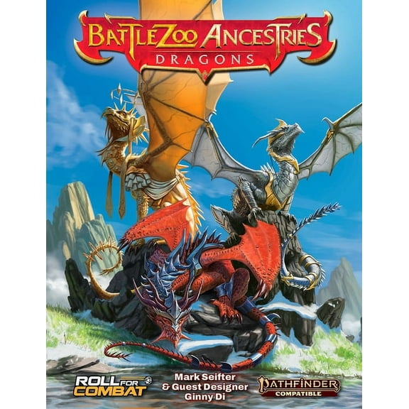 Battlezoo Ancestries: Dragons (Pathfinder 2e), (Hardcover)