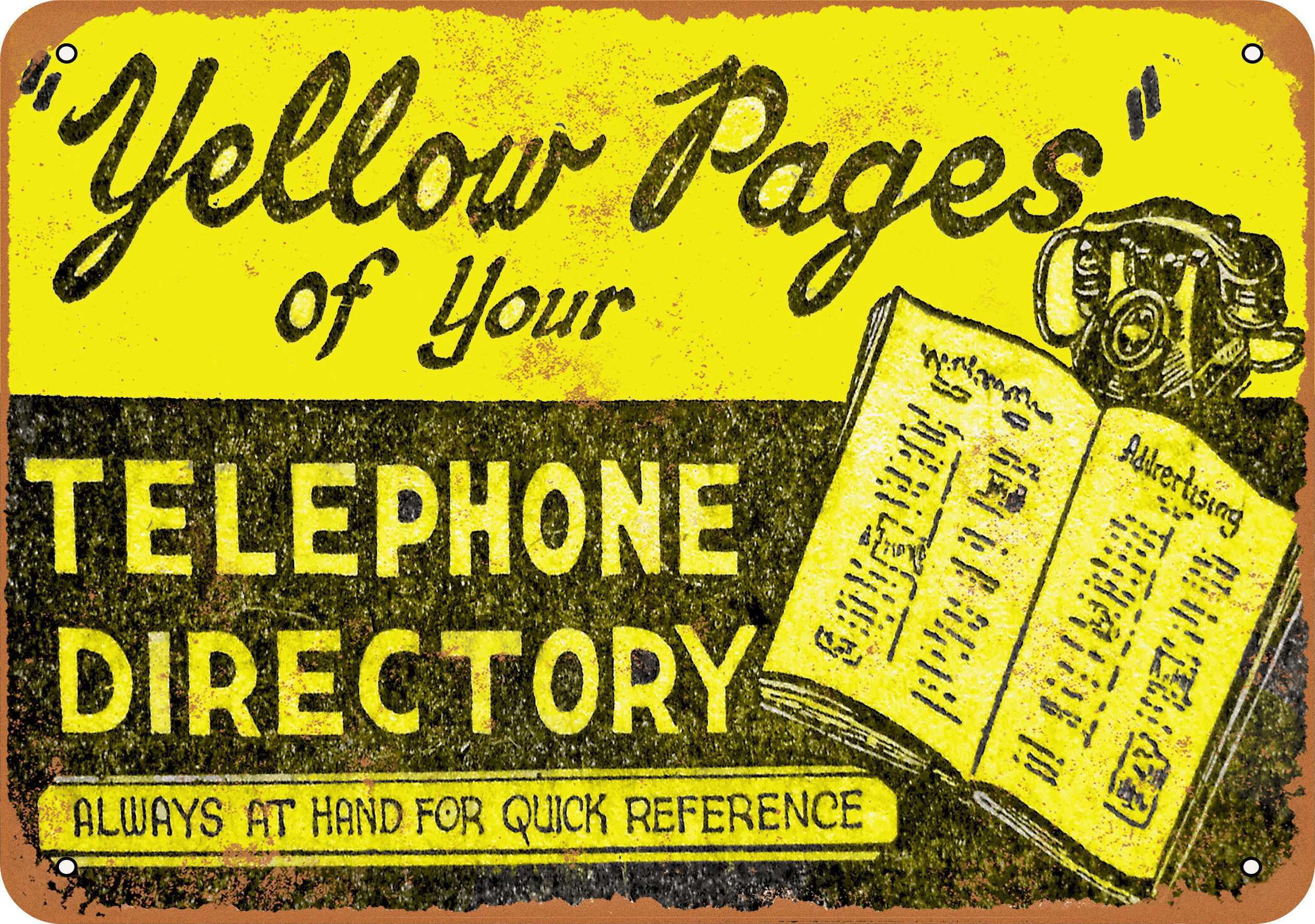 phone number for yellow pages