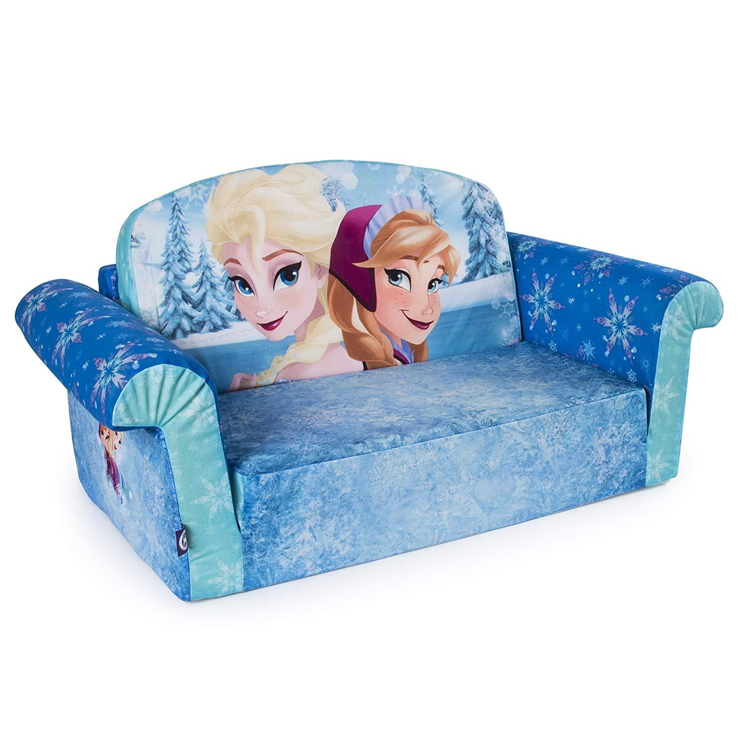 Flip Open Foam Sofa Disney Frozen