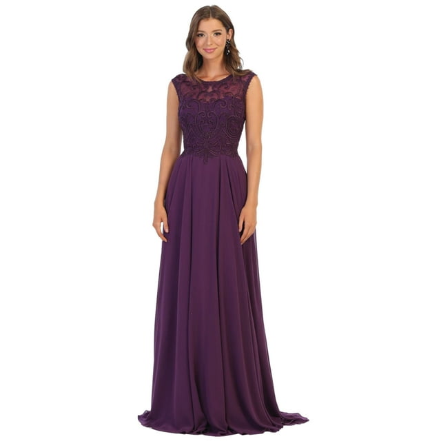 Robes Longues de Demoiselles d'Honneur et Grande Taille
