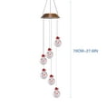 thumbnail image 3 of Clearance Under 10$! Memorial Wind Chimes,Christmas Snowflake Shape Three-dimensional Rotating Wind Chime Suitable For Holiday Decorations And Gifts, 3 of 8