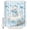 Blue, variant on Cartoon Cats Bathroom Shower Curtains with 12 Hooks Waterproof Shower Curtain for Stalls and Bathtubs Cute Cats Sleeping Dreams Clouds Watercolor Decorative Bathroom Privacy Curtain 36x72 Inches