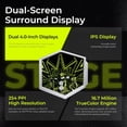 thumbnail image 3 of TRYX L-S360A-DM3M-G0K Stage ARGB 360mm AIO Screen3D Display Modes Asetek 7th GenV2 Intel LGA 1851/1700,AMD AM5/AM4-White, 3 of 9