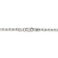 thumbnail image 3 of 925 Sterling Silver 3.5mm Long Link Cable Chain Necklace Pendant Charm, 3 of 9