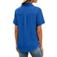 thumbnail image 5 of Camisas de Manga Larga para las Mujeres Suelto Ajuste Solapa Botón de Manga Corta Imitación Túnica de Lino, Camisas de Manga Larga para las Mujeres Bajo Scrubs Blusa Casual, 5 of 7