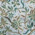 thumbnail image 1 of oneOone Cotton Poplin Twill Brown Fabric Jacobean Floral Sewing Material Print Fabric By The Yard 56 Inch Wide, 1 of 4