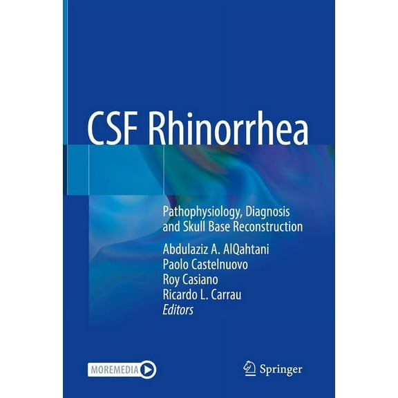 CSF Rhinorrhea: Pathophysiology, Diagnosis and Skull Base Reconstruction, (Hardcover)