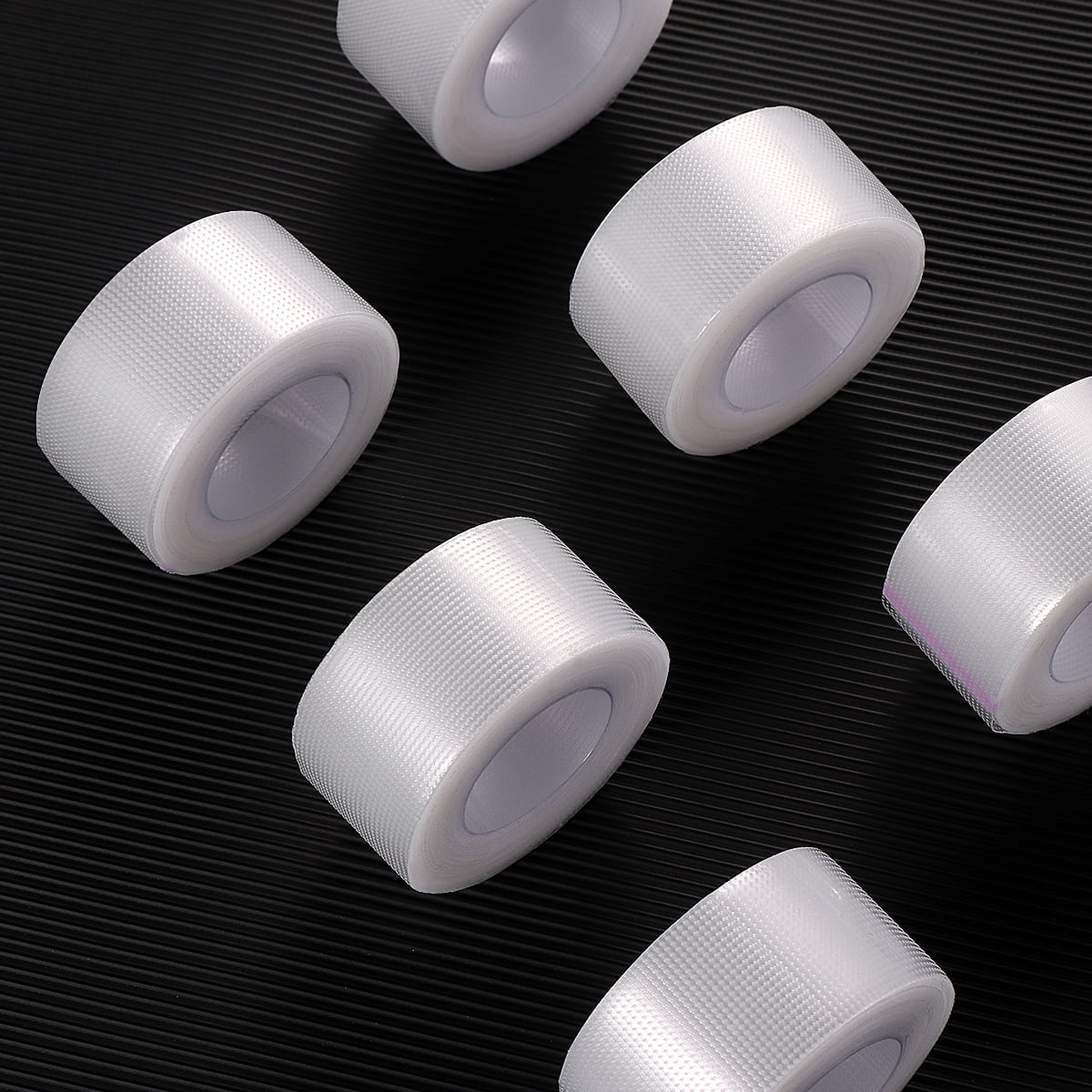 Shuliwen medical tape 6 Rolls Medical Tape Pressure Sensitive Skin Tape Clear Surgical Tape PE Microporous First Aid Tape