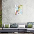thumbnail image 6 of Giraffe Decor Wall Art Faith Wall Decor Giraffe Canvas Decorated Prints Painting Framed Artwork for Kid‘s Room living room Bedroom 12"x16", 6 of 6