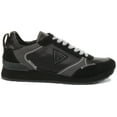 thumbnail image 2 of Guess New GloryM Men's Low Top Lace Up Casual Synthetic Sneakers In Black Size 8, 2 of 6