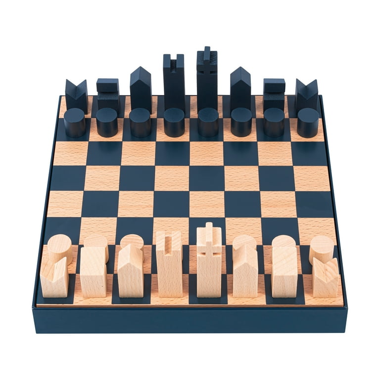 Professor Puzzle Chess Game of Kings - Beech Wood Board and Pieces