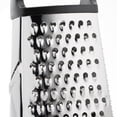 thumbnail image 5 of Professional Box Grater, Stainless Steel with 4 Sides, Best for Parmesan Cheese, Vegetables, Ginger, XL Size, Black, 5 of 9