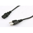onn. Universal AC Power Cord, 6ft Compatible with Computer Monitors