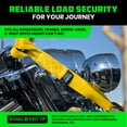 thumbnail image 3 of Rhino USA Heavy Duty 1.6 x 17 inch Soft Loop Tie Down Straps - 5,000 lbs Break Strength (Yellow 4pack), 3 of 7