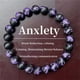 thumbnail image 1 of Charoite 8mm Rondelle Liso 7inch Piedras Naturales Pulseras de cuentas para los hombres las mujeres de cristal del estiramiento pulsera de cuentas Unisex, 1 of 7