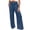 Navy, variant on Hurxie Capris Jeans for Women High Waisted Trendy Pull On Elastic Waist Skinny Stretchy Denim Capri Pants Light Blue,L