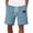 AJ10_Light Blue, variant on ADSSDQ Mens Shorts Summer Casual Waffle Knit Drawstring Elastic Waist Comfy Shorts with Pockets Beach Vacation Navy S