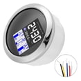thumbnail image 1 of Domqga 3.3in Multifunction Gauge,Engine Speed Oil Pressure Cooling Water Temperature Battery Voltage Display With Total Engine Hours,J1939 Protocol CAN Field‑Bus, 1 of 8