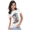thumbnail image 5 of Betty Boop Cartoon Mushroom Pixie Women's T Shirt Ladies Tee Brisco Brands S, 5 of 6