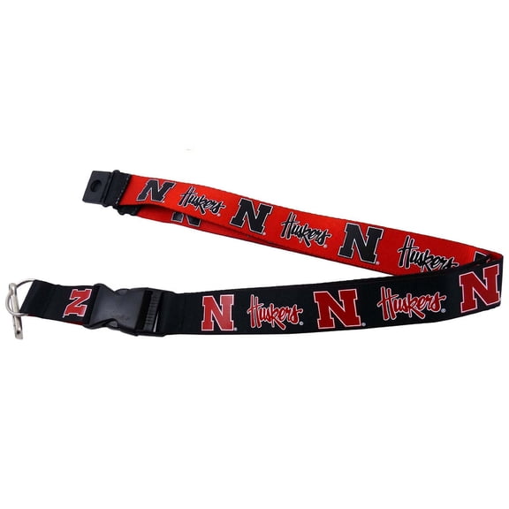 NCAA Nebraska Reversible Lanyard - CCPLN16201