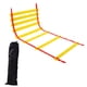 thumbnail image 1 of Soidarity Escalera de entrenamiento de agilidad ajustable para interiores y exteriores para Fitness MMA Agile Pace Boxing fútbol escalera de Gimnasios en casa 5M 10 tableros, 1 of 6