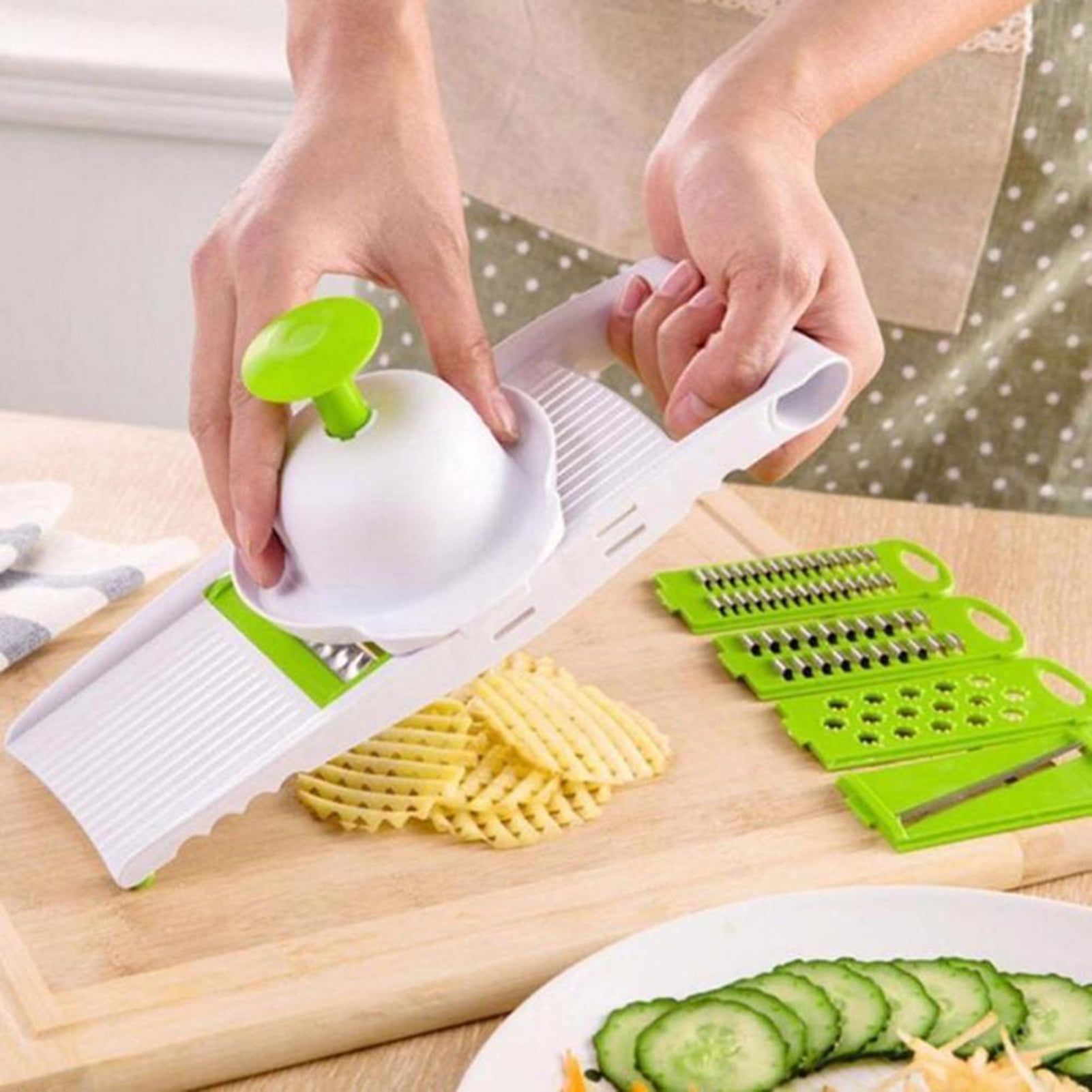 New Household Potato Slicer For Slicing & Dicing Vegetables And Fruits,  Kitchen Multipurpose Grater & Slicer