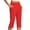 Red, variant on Beollynier Women's Capri Yoga Pants Stretch High Waist Workout Lounge Pants Oversize S to 5XL Comfortable Colorful Activewear for Casual Wear