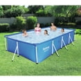 thumbnail image 3 of Bestway Steel Pro 13ft x 7ft x 32in Rectangular Frame Above Ground Pool (2 Pack), 3 of 6