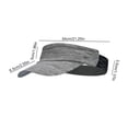 thumbnail image 4 of Minnieouse Sombrero protector solar Buena transpirabilidad Absorción del sudor Gorras de luz solar Sin deformación Suministro deportivo para acampar Sombreros gris claro Minnieouse AP009957-08B, 4 of 6