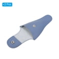 thumbnail image 3 of Unique Bargains 4.5'x2.6' PU Leather Embroidery Scissors Sheath Protective Cover, Light Blue 2 Pack, 3 of 7