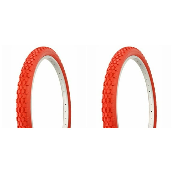 bike two Tire Duro 26 x 2.125 Red/Red Side Wall HF-851.bicycle tires