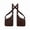Dark brown, variant on Motorcycle Vest Pack Waterproof PU Vest Chest Bag For Men Women Hiking Camping