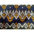 thumbnail image 4 of oneOone Cotton Cambric Fabric Diamond & Swirl Ikat Decor Fabric Printed BTY 56 Inch Wide, 4 of 4