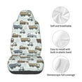 thumbnail image 3 of Lsque Tractor and Dumper Pattern Car Seat Covers for Front Seats , Waterproof Seat Covers for Cars, Sporty Front Seat Covers,Car Seat Cover Protector Front Seats, 3 of 5
