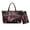 Butterfly Rose, variant on ZUXONGSYRoses Skull Bat Print Top Handle Bag and Wristlet Wallet Set for Women Large Capacity Top Handle Satchel Pu Leather Purse Set for Excursions Business