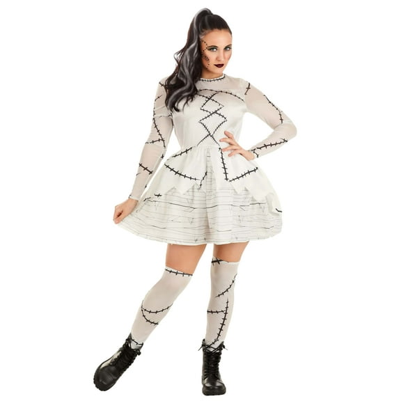 Adult Bride of Frankenstein Costume Dress