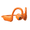 Orange, variant on AI Smart Camera Headphones with 8MP HD Recording, Open Ear Wireless Sports Earbuds, Smart AI Image Recognition, Translation Air Conduction Earphones for Running Outdoor Cycling
