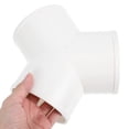 thumbnail image 3 of HONITANO 1Pcs Y Shaped Duct Splitter For Intelligent Exhaust Vents Durable PVC Construction, 3 of 8