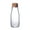 300ml, variant on Orchip 300ml Easy to Clean Glass Cork Beverages Clear Carafe