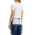 thumbnail image 3 of Naloa 1Pack Adjustable Bib Apron Waterdrop Resistant Cooking Kitchen Aprons for Women Men Chef, Japanese White Crane Print, 3 of 5