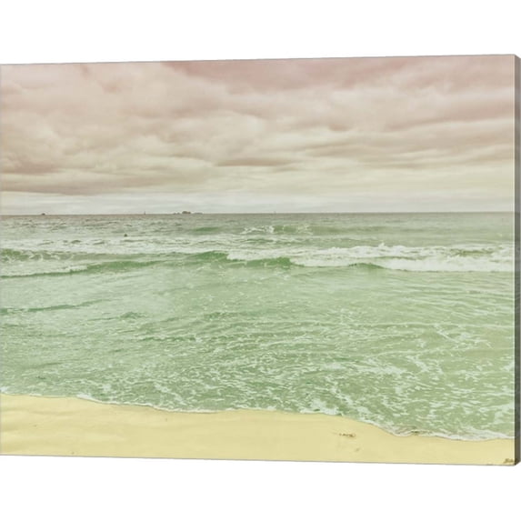 Beach Tricolor by Keri Bevan, Canvas Wall Art, 20W x 16H